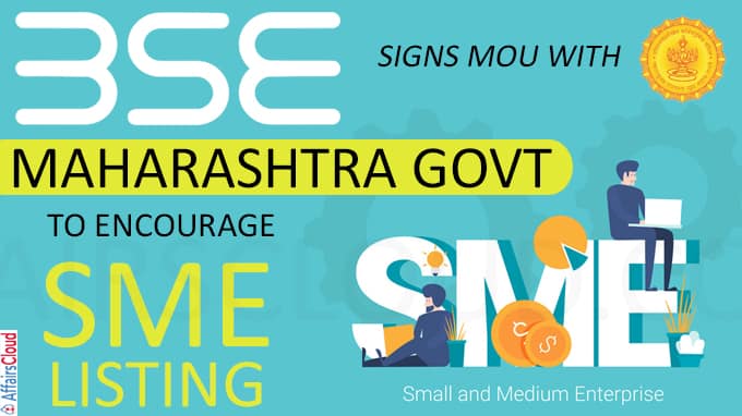 BSE signs MoU with Maharashtra govt to encourage SME listing