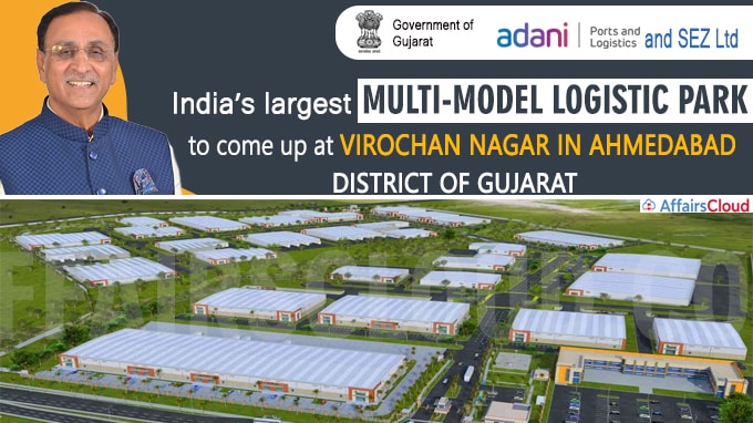 India’s largest multi-model logistic park