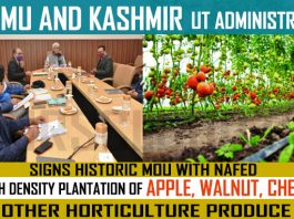 J&K UT Administration signs historic MoU with NAFED