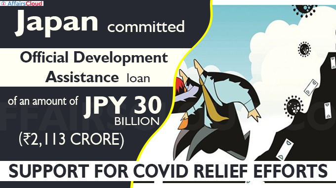 Japan commits ₹2,113 cr support for Covid relief efforts