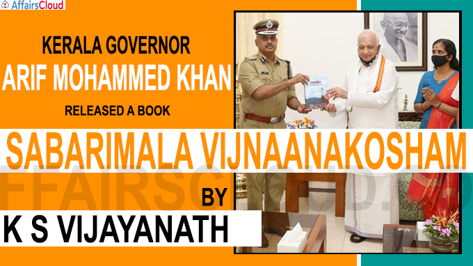 Kerala Governor released a book ''Sabarimala Vijnaanakosham