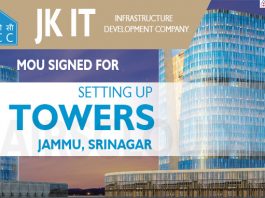 MoU Signed For Setting Up IT Towers In Jammu, Srinagar