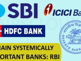 SBI, ICICI Bank, HDFC Bank remain systemically important bank