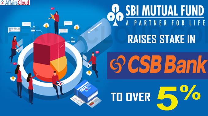 SBI Mutual Fund raises stake in CSB Bank to over 5 pc