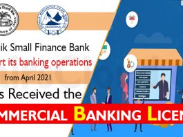 Shivalik Bank receives commercial banking license