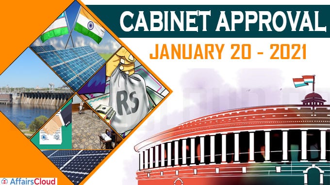 cabinet approval on Jan 20 2021