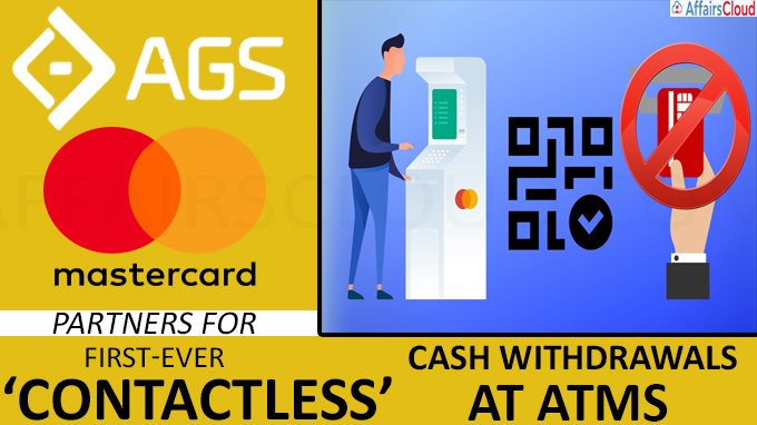 AGS Transact partners Mastercard for ‘contactless’ cash withdrawals at ATMs