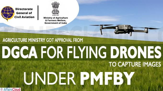 Agri min gets DGCA nod for taking drone-based crop images