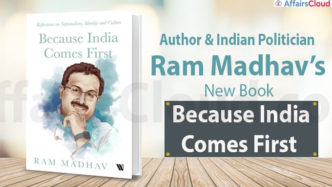 Author & Indian Politician Ram Madhav’s New Book