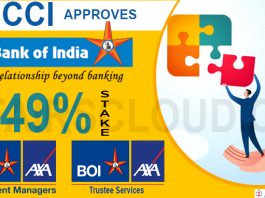 CCI ApprovesBank of India to acquire 49% stake each in BOI AXA new