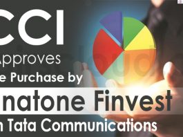 CCI approves stake purchase by Panatone Finvest in Tata Comm