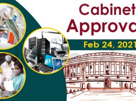 Cabinet approvals on Feb 24, 2021