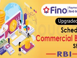 Fino Payments Bank is now a scheduled bank