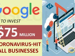 Google to invest $75 million in coronavirus-hit small businesses