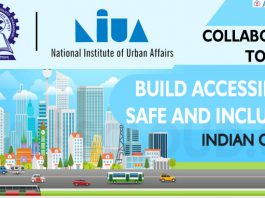 IIT Kharagpur and NIUA collaborate to Build Accessible, Safe and Inclusive Indian Cities