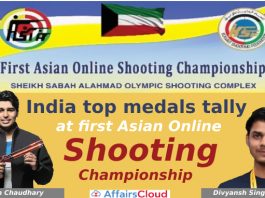 India top medals tally at first Asian Online Shooting Championship