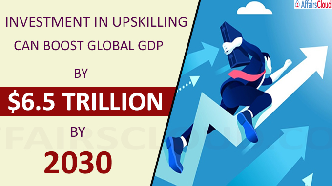 Investment in upskilling can boost global GDP