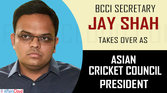 Jay Shah takes over as Asian Cricket Council Presiden