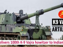 L&T delivers 100th K-9 Vajra howitzer to Indian Army