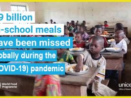 More than 39 billion school meals missed during COVID-19 pandemic