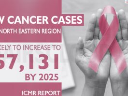 New cancer cases in north eastern region likely to increase
