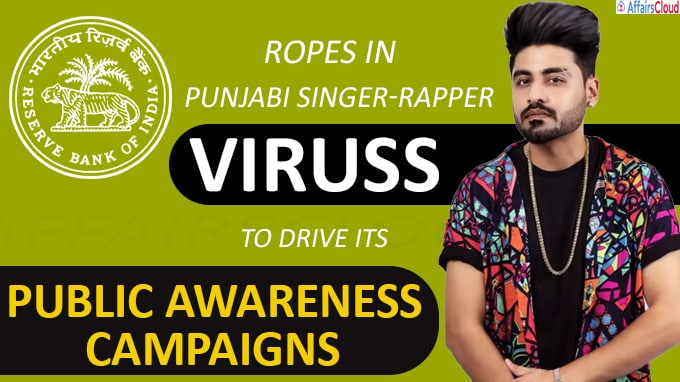 RBI Ropes in Punjabi singer-rapper Viruss to Drive its Public Awareness Campaigns
