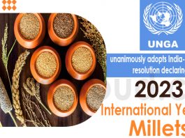 2023 as International Year of Millets