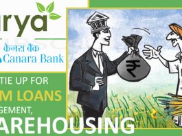 Arya, Canara Bank in tie up for farm loans management, warehousing