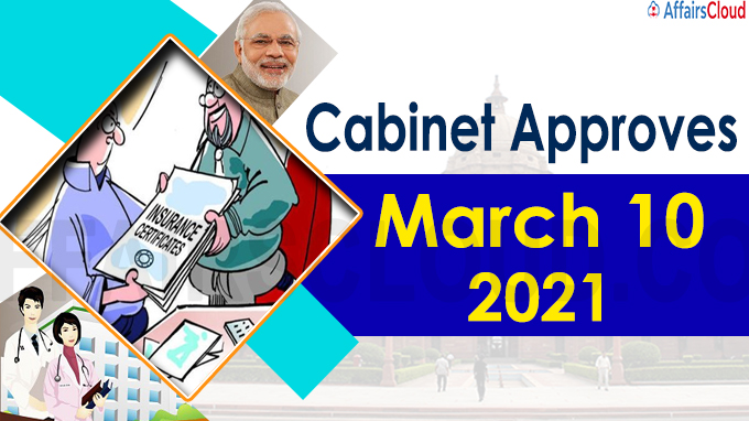 Cabinet approves march 10 2021