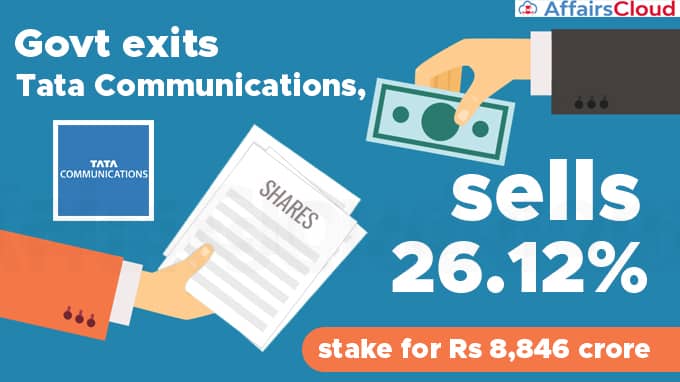 Govt-exits-Tata-Communications,-sells-26