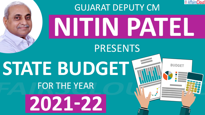 Gujarat Deputy CM Nitin Patel presents state budget for the year