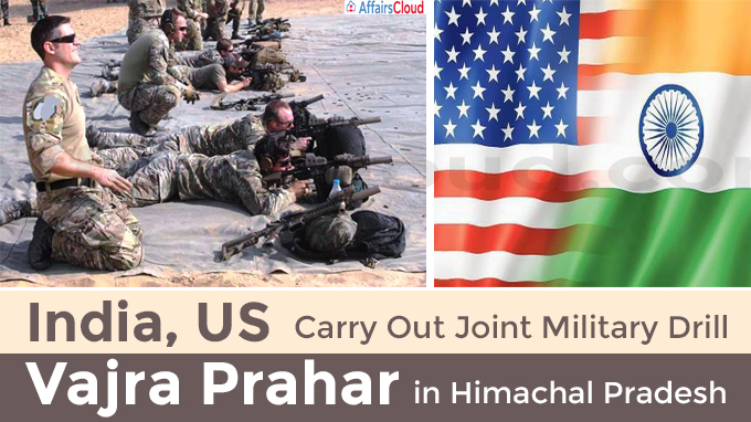 India, US Carry Out Joint Military Drill Vajra Prahar in Himachal Pradesh
