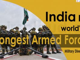 India has world's fourth strongest armed forces