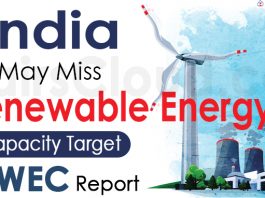 India may miss renewable energy capacity target