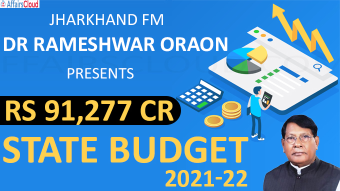 Jharkhand FM presents State budget for 2021-22