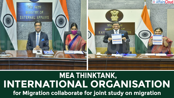 MEA thinktank, International Organisation for Migration collaborate for joint study on migration