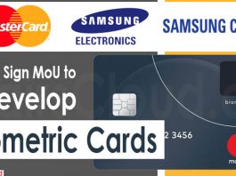 Mastercard, Samsung Electronics & Card sign MoU biometric cards