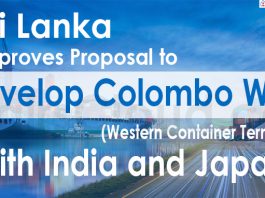 Sri Lanka approves proposal to develop Colombo WCT