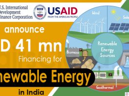 USAID, DFC announce USD 41 mn financing for renewable energy in India