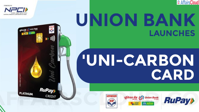 Union Bank launches 'UNI-CARBON CARD
