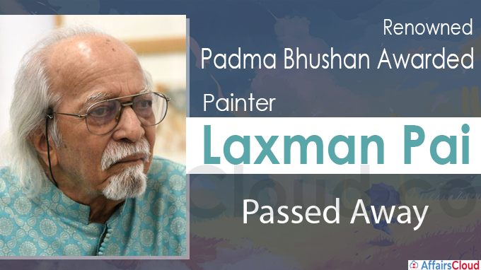 painter Laxman Pai dies in Goa