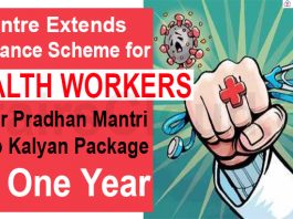 Centre extends insurance scheme for health workers
