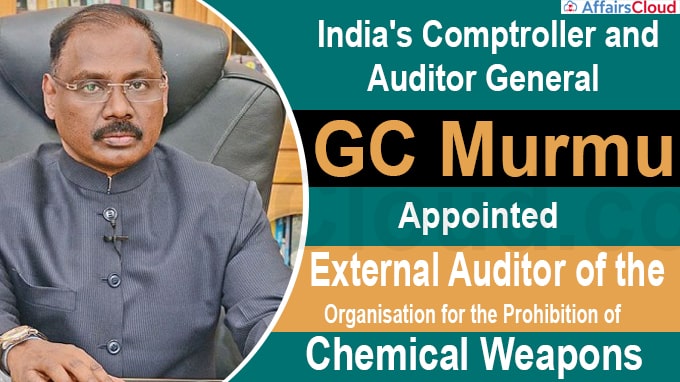 GC Murmu appointed External Auditor of the Organisation