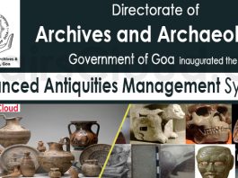 Goa gets Advanced Antiquities Management System