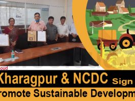 IIT Kharagpur & NCDC Sign MoU to promote sustainable developments
