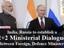 India,-Russia-to-establish-a-'2+2-ministerial-dialogue'-between-foreign,-defence-ministers