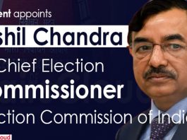 President appoints Sushil Chandra as the Chief Election Commissioner