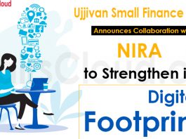 Ujjivan Small Finance Bank announces collaboration with NIRA