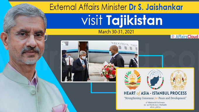 Visit of External Affairs Minister Dr S. Jaishankar to Tajikistan
