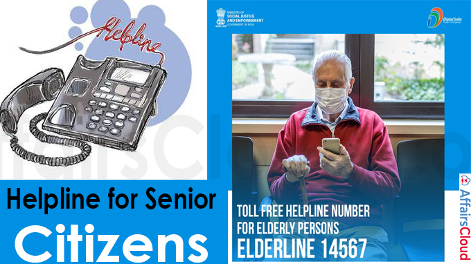 Helpline for senior citizens Elderline